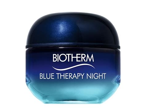 BLUE THERAPY Night Cream: crema de noche antiedad .